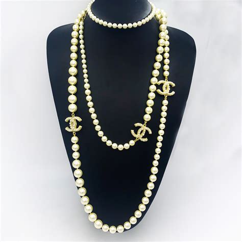 chanel 95 necklace price|chanel necklace price list.